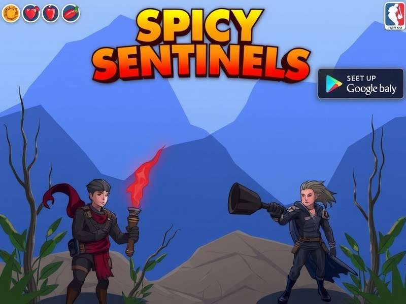 Spicy Sentinels Showdown Battle Scene